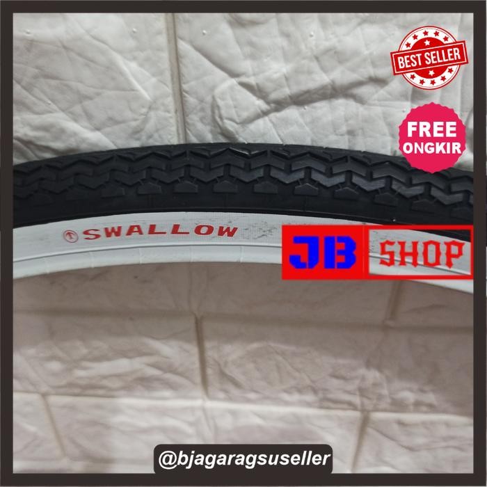 BAN LUAR SEPEDA 26 X 1 3/8 SWALLOW DELI TIRE 26X1 3/8 26 X 1 3 8 1 38