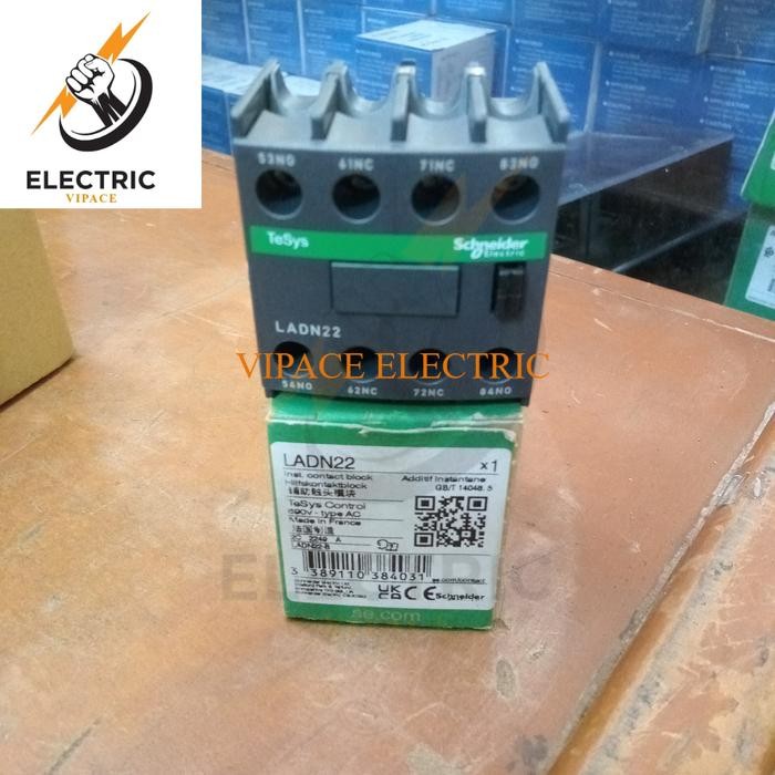 auxiliary contact schneider ladn22