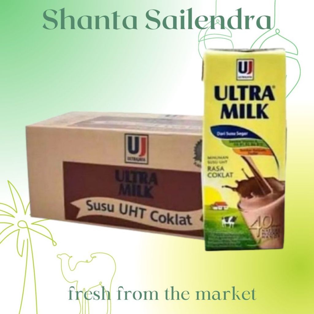 

SUSU COKLAT ULTRA MILK 1 DOS ISI 24 PCS