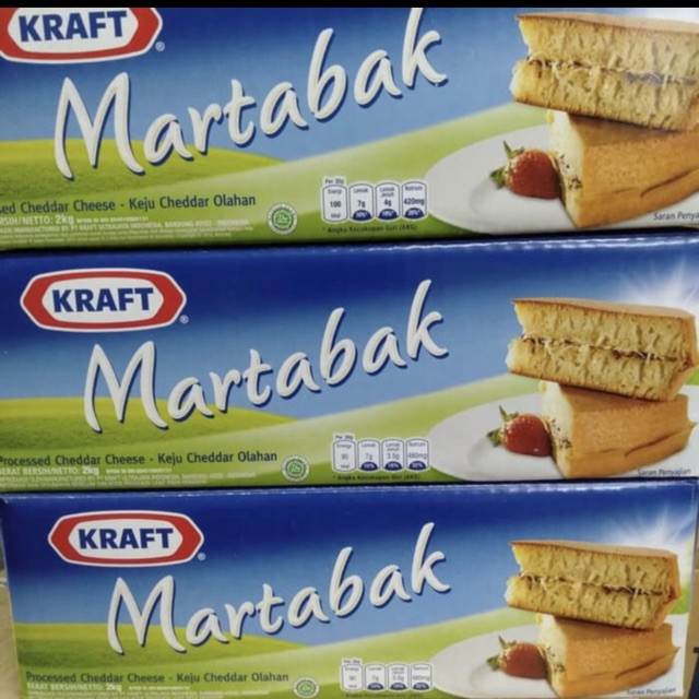 

Keju Kraft Martabak Kemasan 2kg