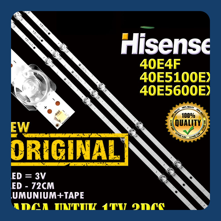 BACKLIGHT TV LED HISENSE 40 40E4F 40E5100EX 40E5600EX 40E4 40E5100 40E5600