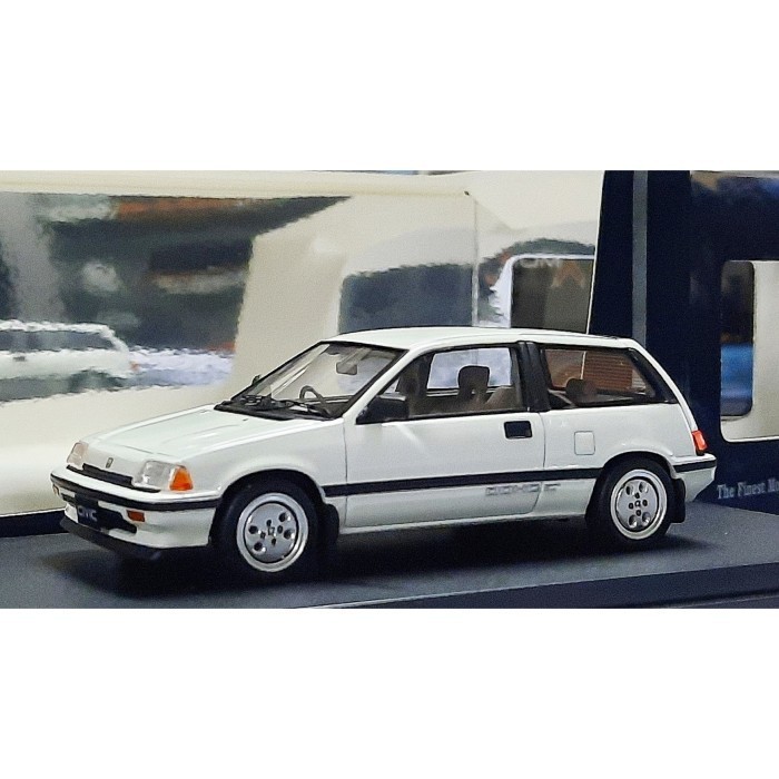 DIECAST MINIATURE 1/43 MARK43 HONDA CIVIC Si AT WONDER CIVIC 1984 WHITE RARE UNLIMITED
