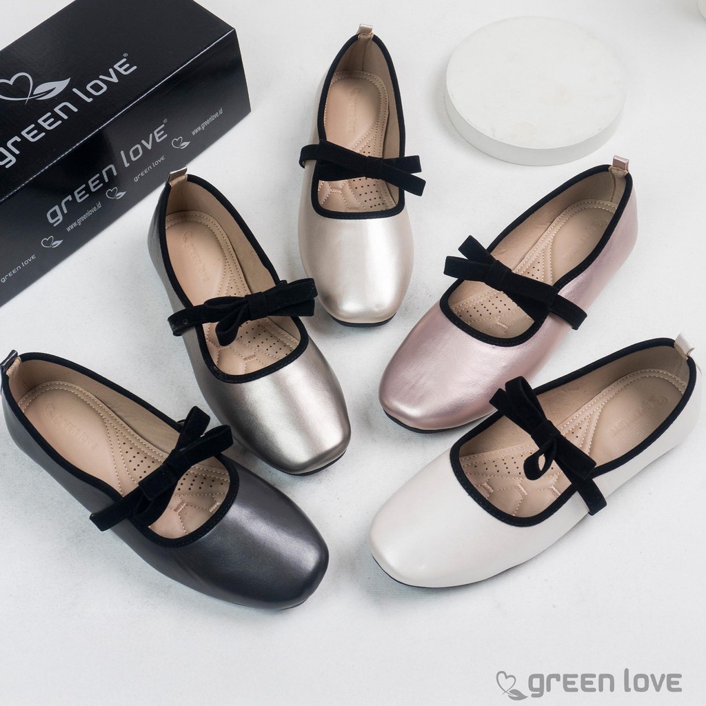 Green Love Sepatu Flatshoes Wanita NATASHA