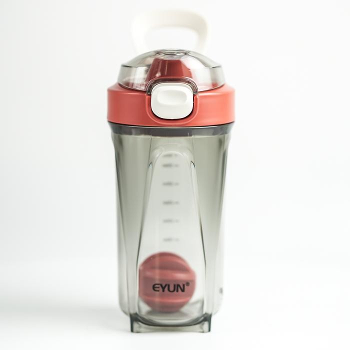 ADIWARN Botol Minum Shaker 500 ML Botol Minum Portable Botol Air Minum Olahraga Polos -YY1001 - Cokl