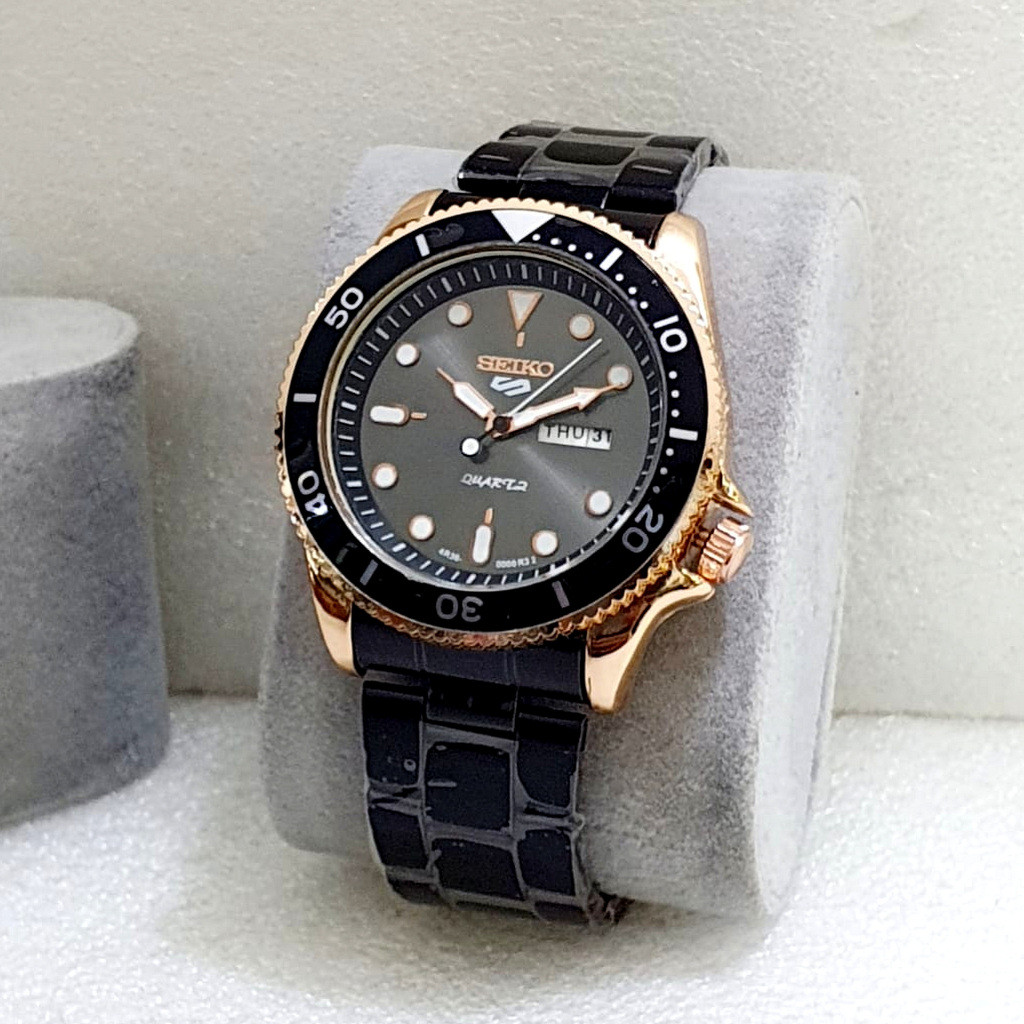Jam Tangan Pria SEIKO Rantai Keren