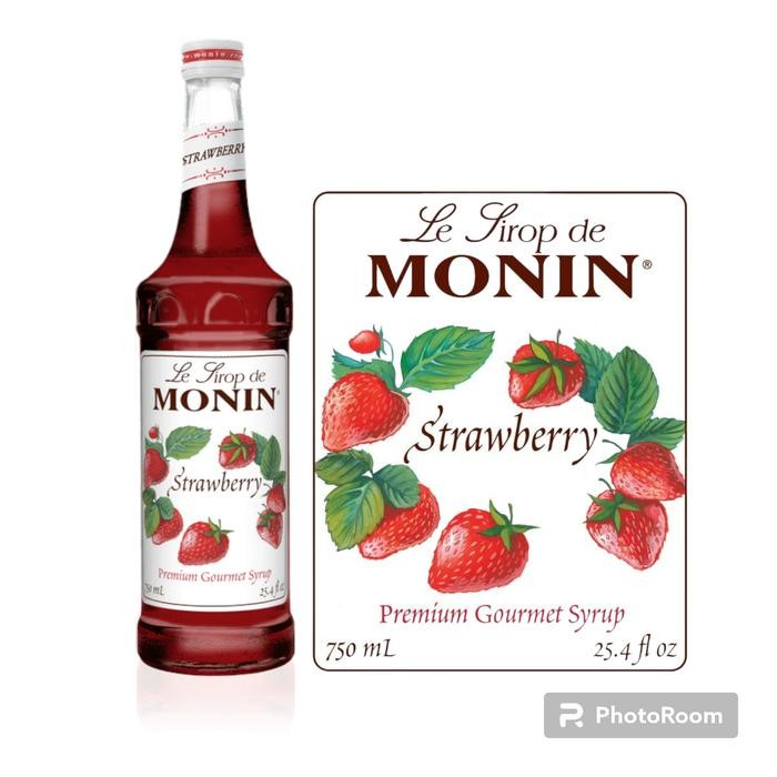 

Monin Strawberry Syrup - 700 ml