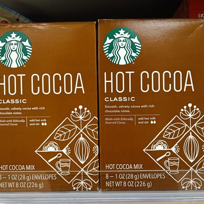 

STARBUCKS Hot Cocoa Classic 8 pcs x 28 gram