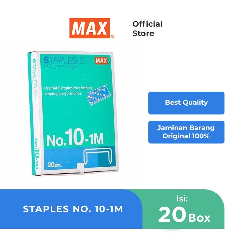 

KAYDEN STORE MAX Isi ulang/refill 10-1M (PACK) isi Stapler Staples Jegrekan Hekter HD10