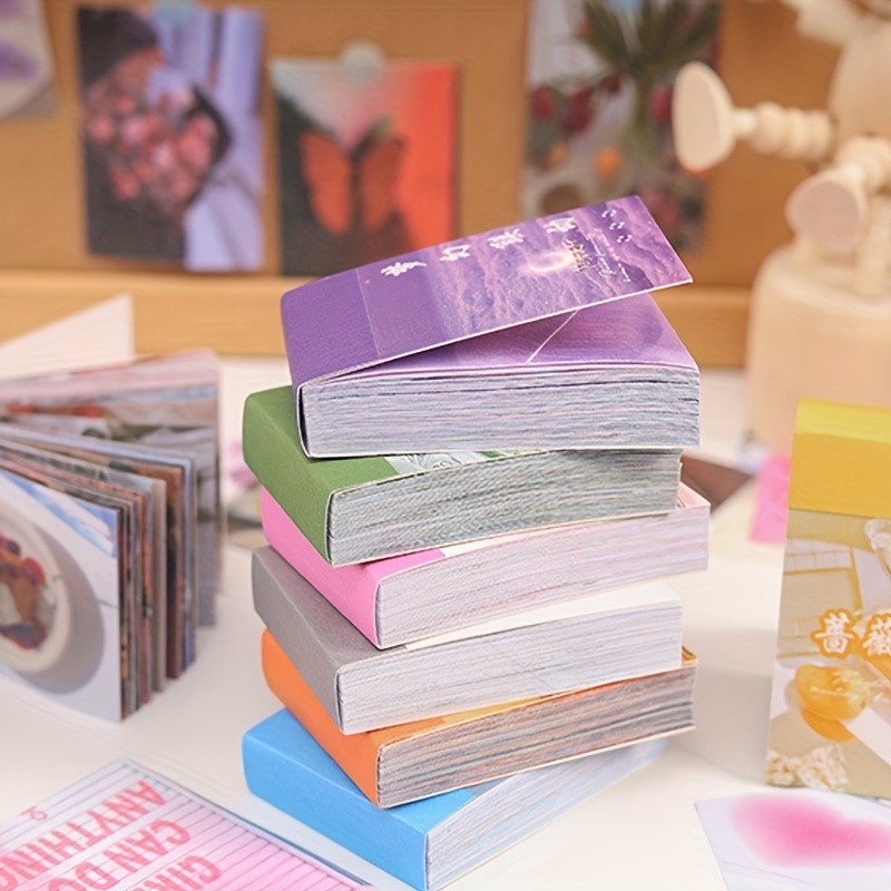 

50 pcs Beautiful scenery Mini Stickers book Decorative Scrapbooking Diary Album handmade Junk Journal Supplies