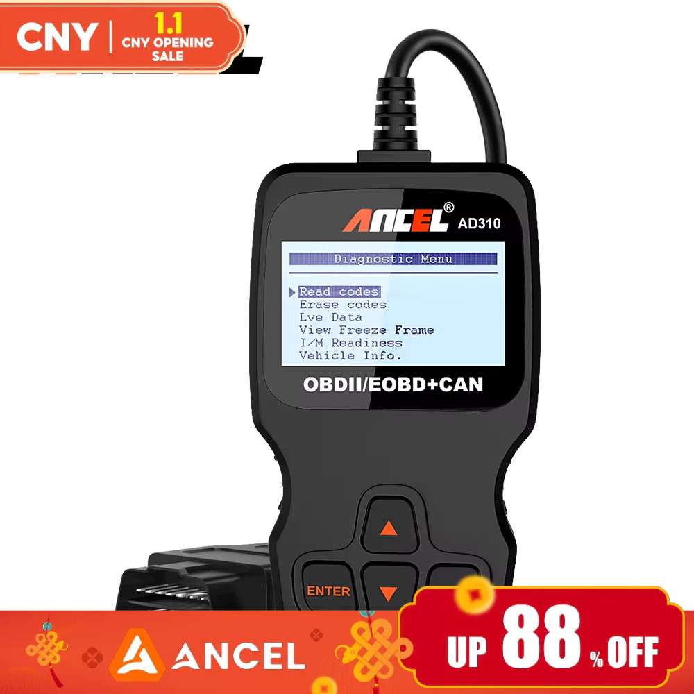 ANCEL AD310 Universal Obd2 Scanner Car Scanner Car Diagnosis Odb2 Car Diagnostic Tool OBDII Car Diag