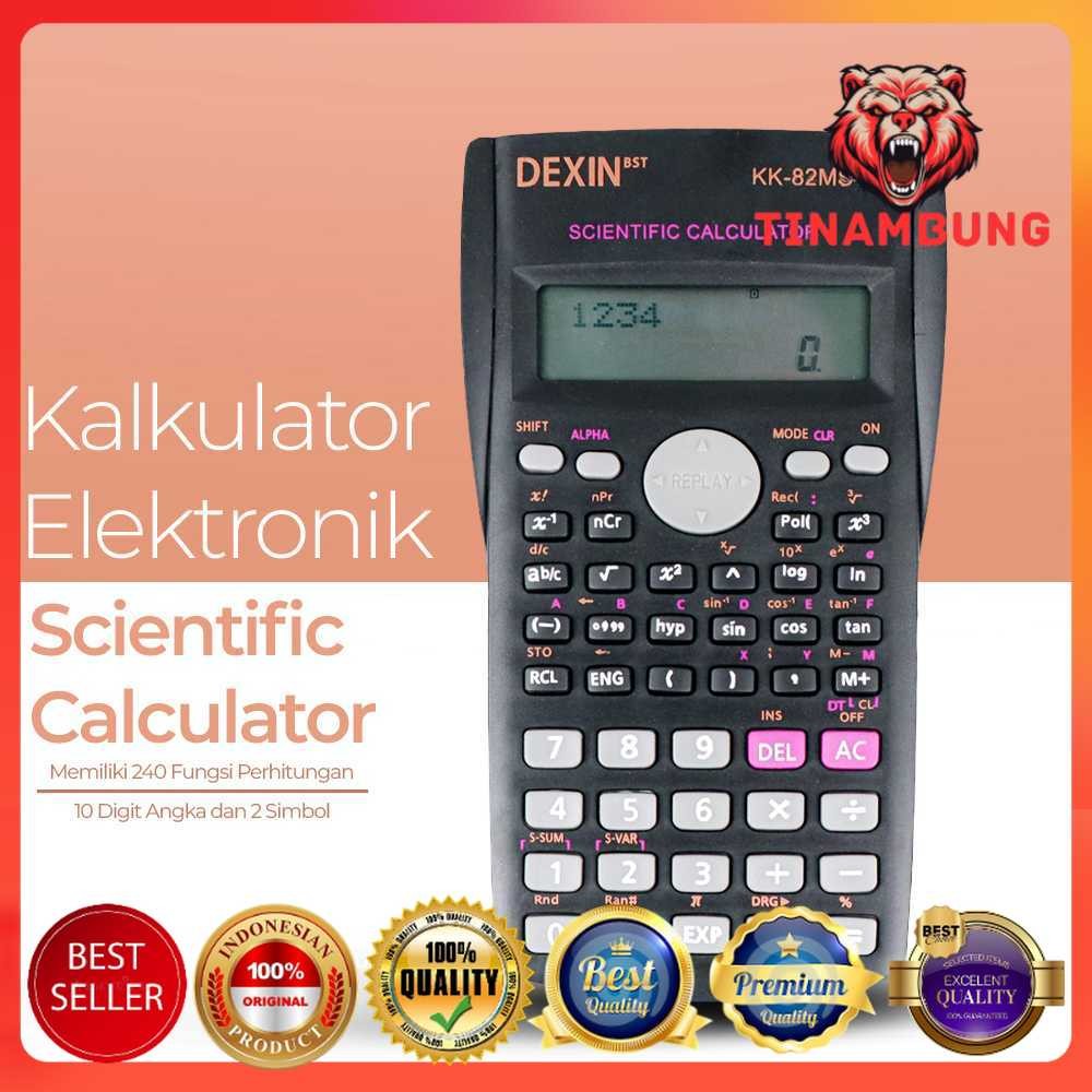 

DEXIN Kalkulator Elektronik Scientific Calculator - KK-82MS-B