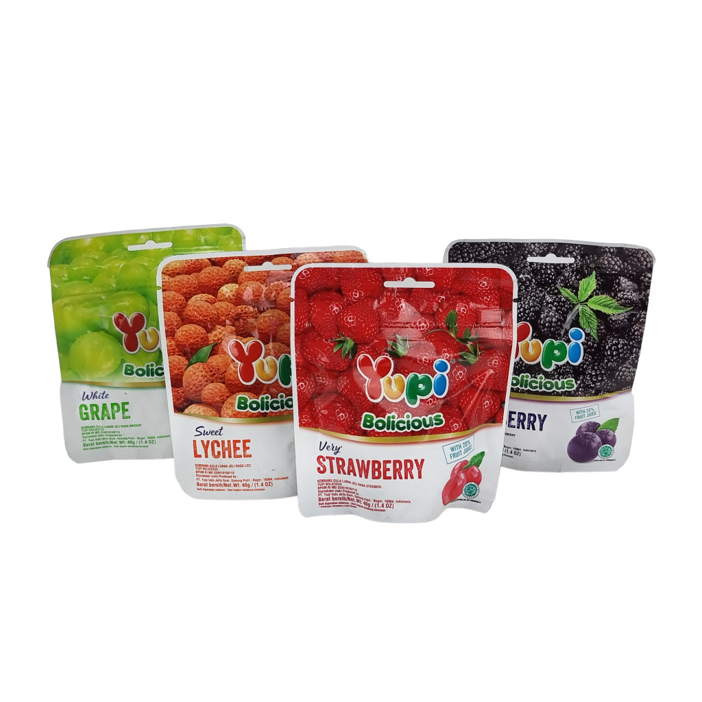 

Yupi Bolicious Pouch - Netto 40 gr