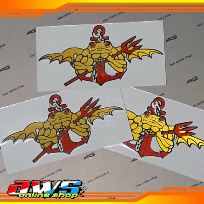 

Sticker Cutting Katak Kopaska Reflektif Berkualitas