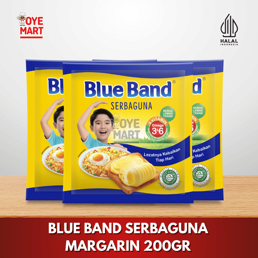 

BLUE BAND SERBAGUNA MARGARIN 200GR