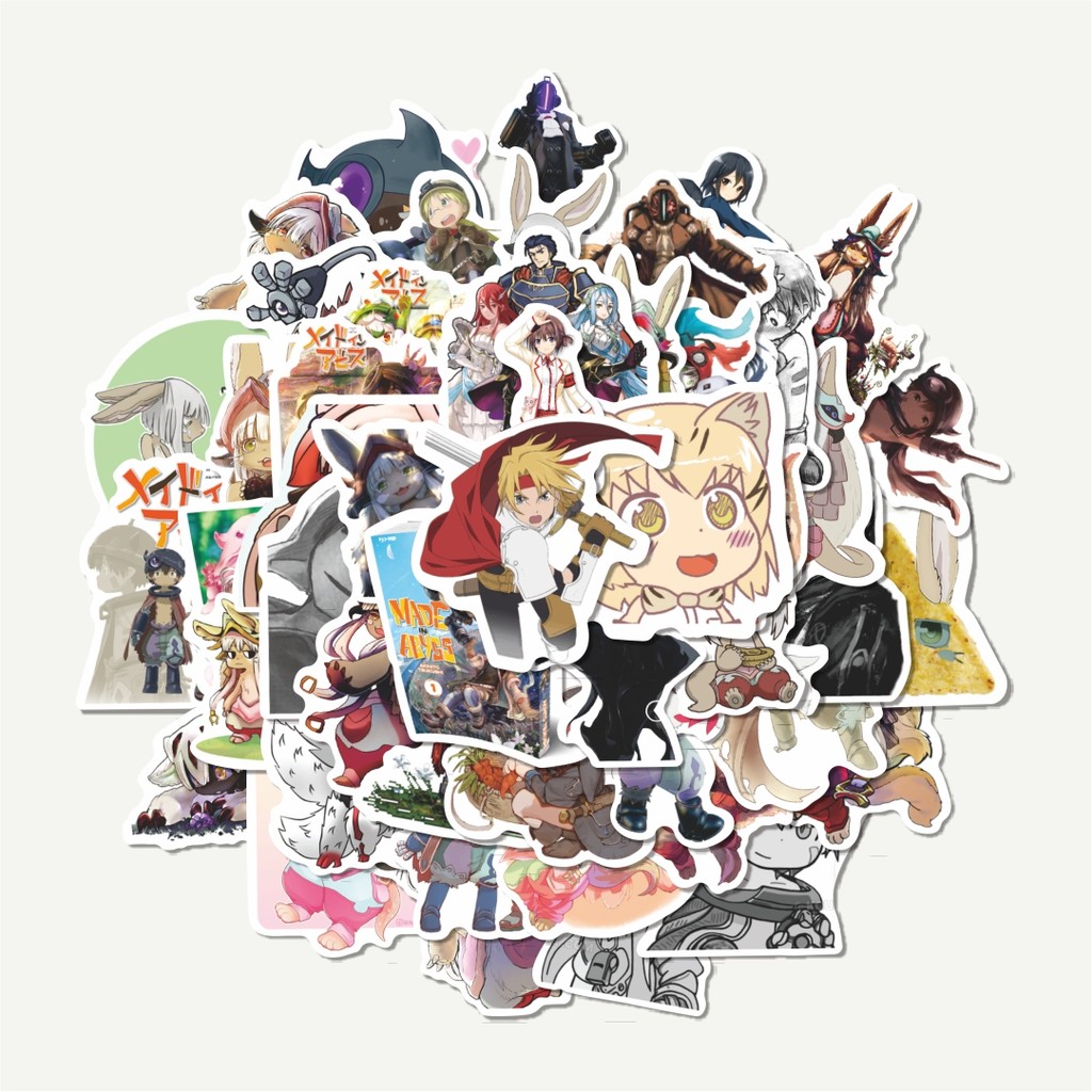 

Sticker Pack Sticker Anime Made In Abyss (Meidoin Abisu) Sticker | Sticker TUMBLR | Stiker LAPTOP KOPER HELM