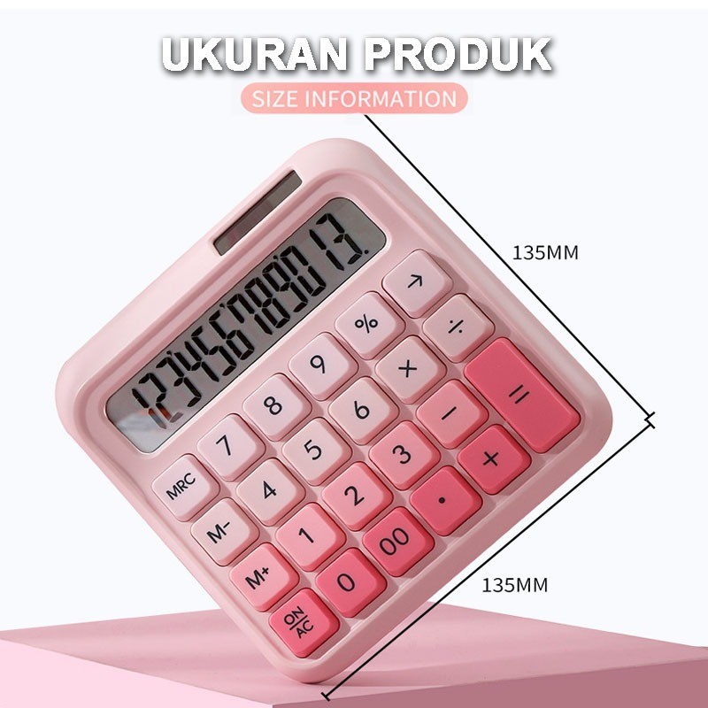 

Kalkulator Tenaga surya Solar Multifungsi Berkualtas 12 Digit Angka / Kalkulator Aritmatika Dopamin Morandi Kalkulator