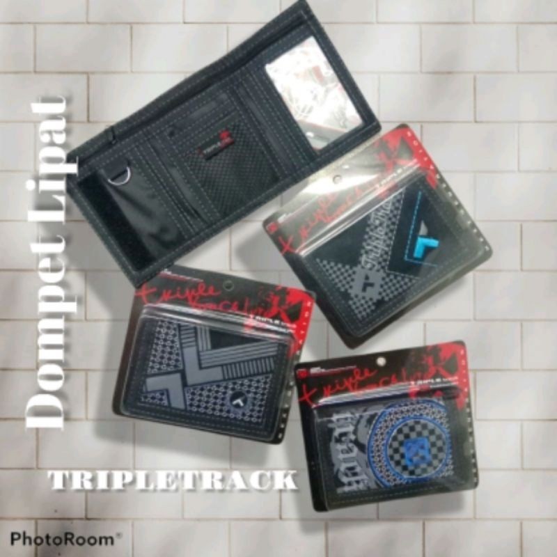 DOMPET COWOK / PRIA LIPAT 3 BAHAN KAIN