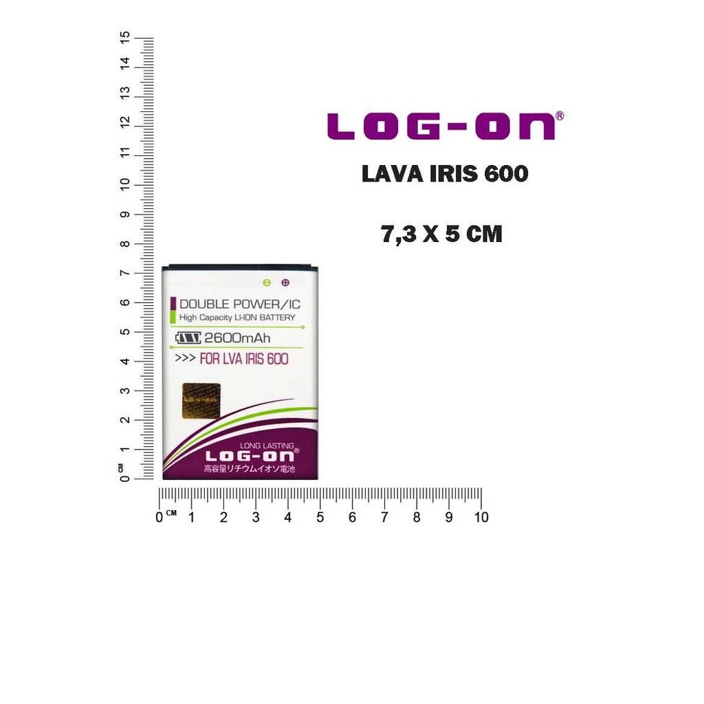 BATERAI LOGON LAVA IRIS 600