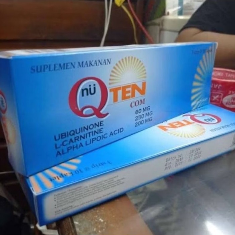 NU Q TEN COM / NU QTEN COM BOX 30 KAPSUL