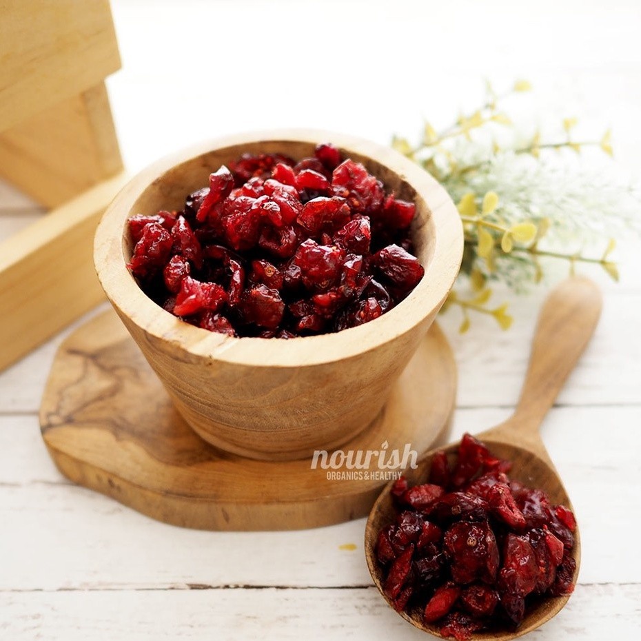 

Dried Cranberry Premium 1kg - Natural Unsweetened, for Baking & Snack