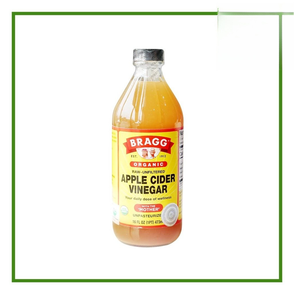 

Cuka Apel Organik Bragg 473ml - Mentah, Berthe Mother & Tanpa Filter untuk Detox