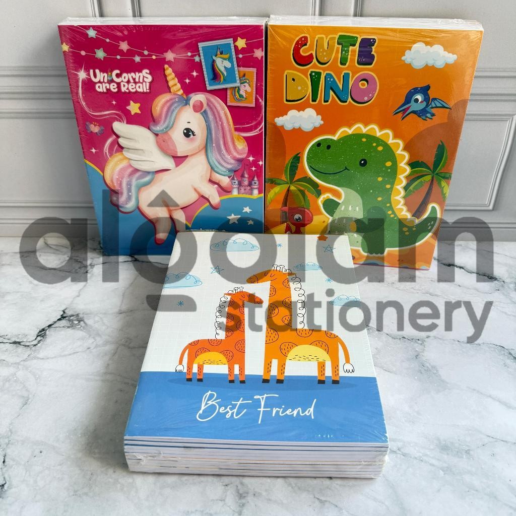 

SATU PACK ( 10 PCS ) Buku Tulis Greebel 38 Lembar