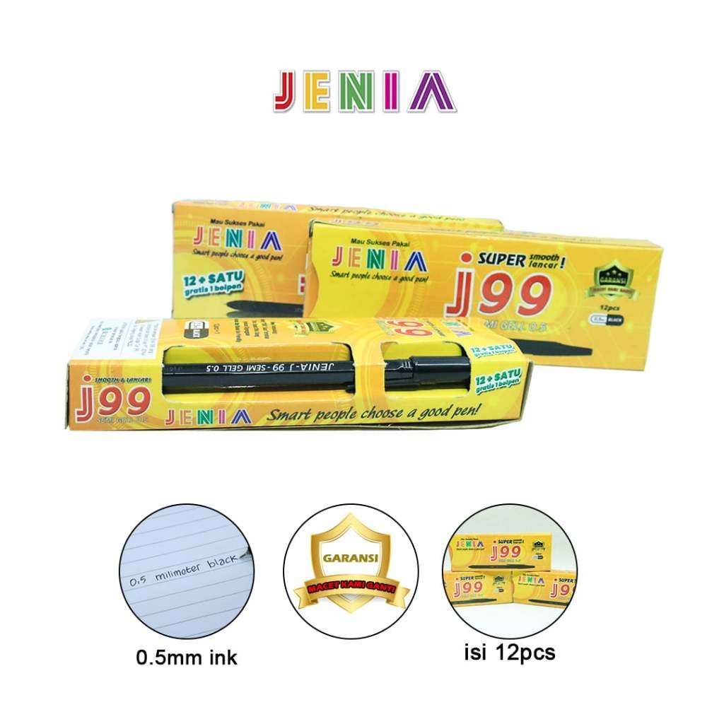 

Pen / Pulpen / Bolpoin JENIA - J99 1pack isi 12pcs