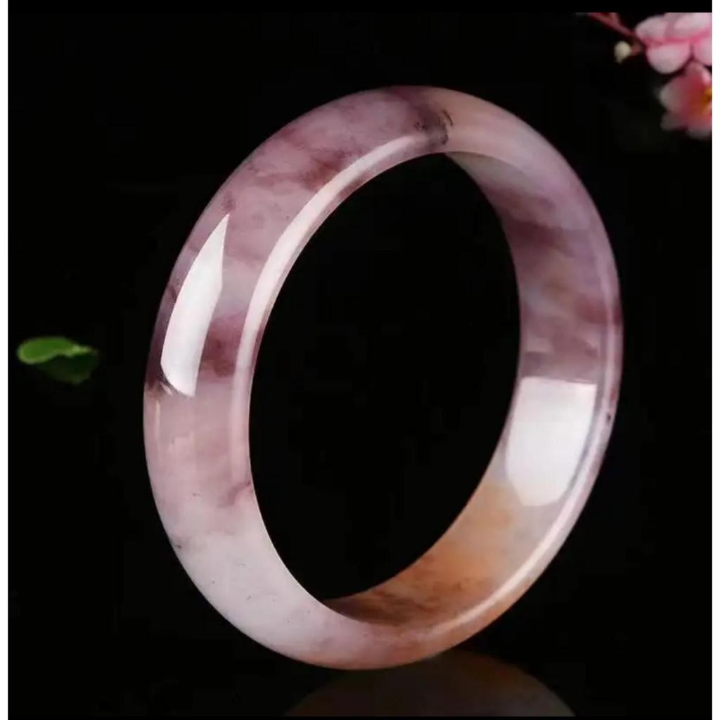 ori free box Gelang Batu Giok Natural Emerald Gelang Batu Giok Asli / Gelang Kesehatan Gelang Batu G