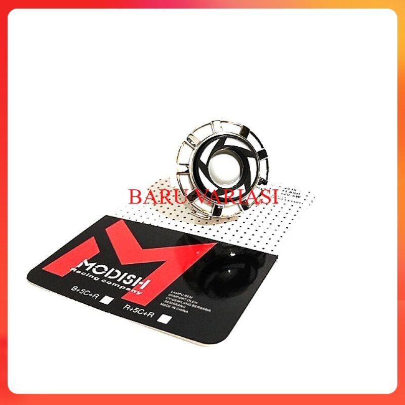 Lampu stop proji / Lampu Belakang Proji Rainbow Bulat Universal Motor