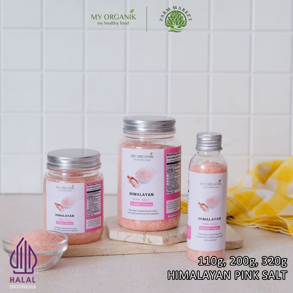 

My Organik Garam Himalaya Original Himalayan Pink Salt Premium Origanic