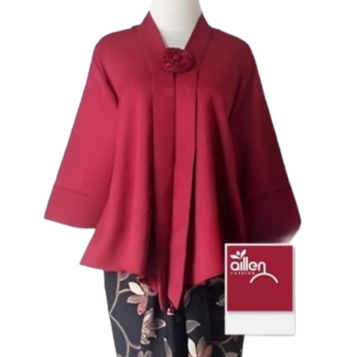 

kebaya kutu baru floy polos (atasan) - 6, M