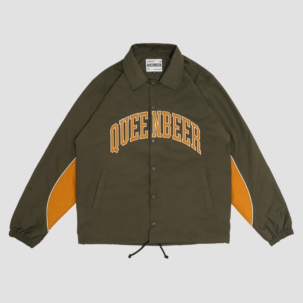 Queenbeer - Coach Jacket Grover Green