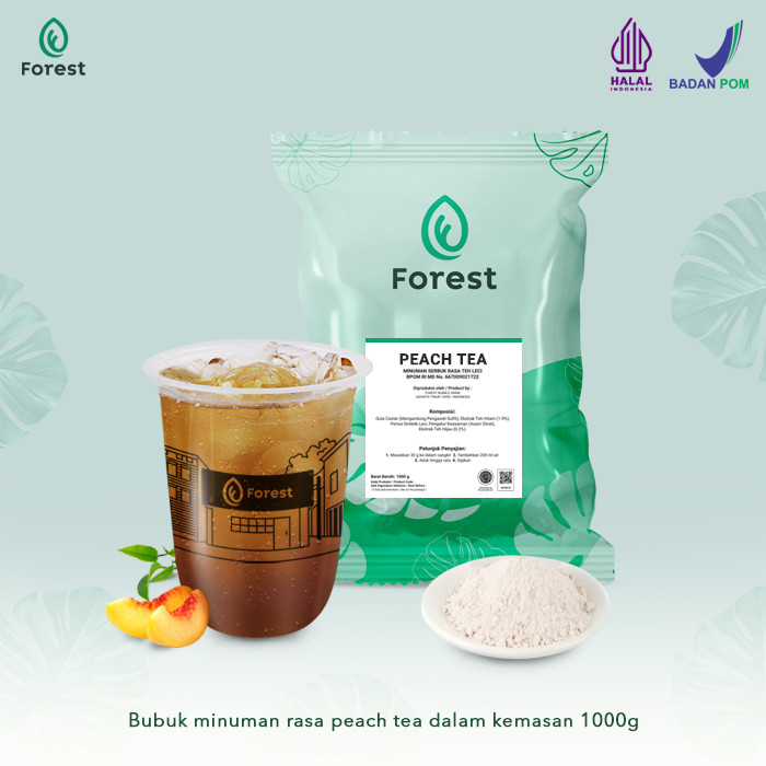 

Bubuk Minuman Teh PEACH TEA Powder 1000 gr - FOREST