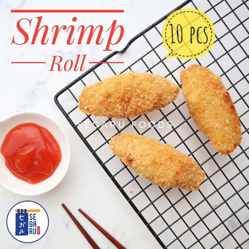 

Shrimp Roll Bento Frozen Food Homemade Halal