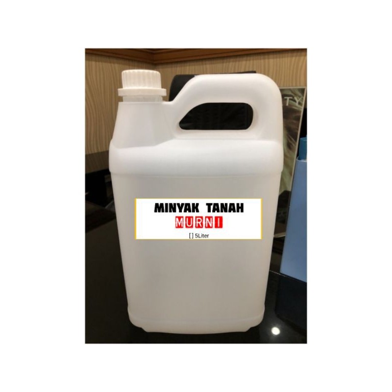 Minyak Tanah Murni / Minyak Gas 5 liter Minyak Kompor Co