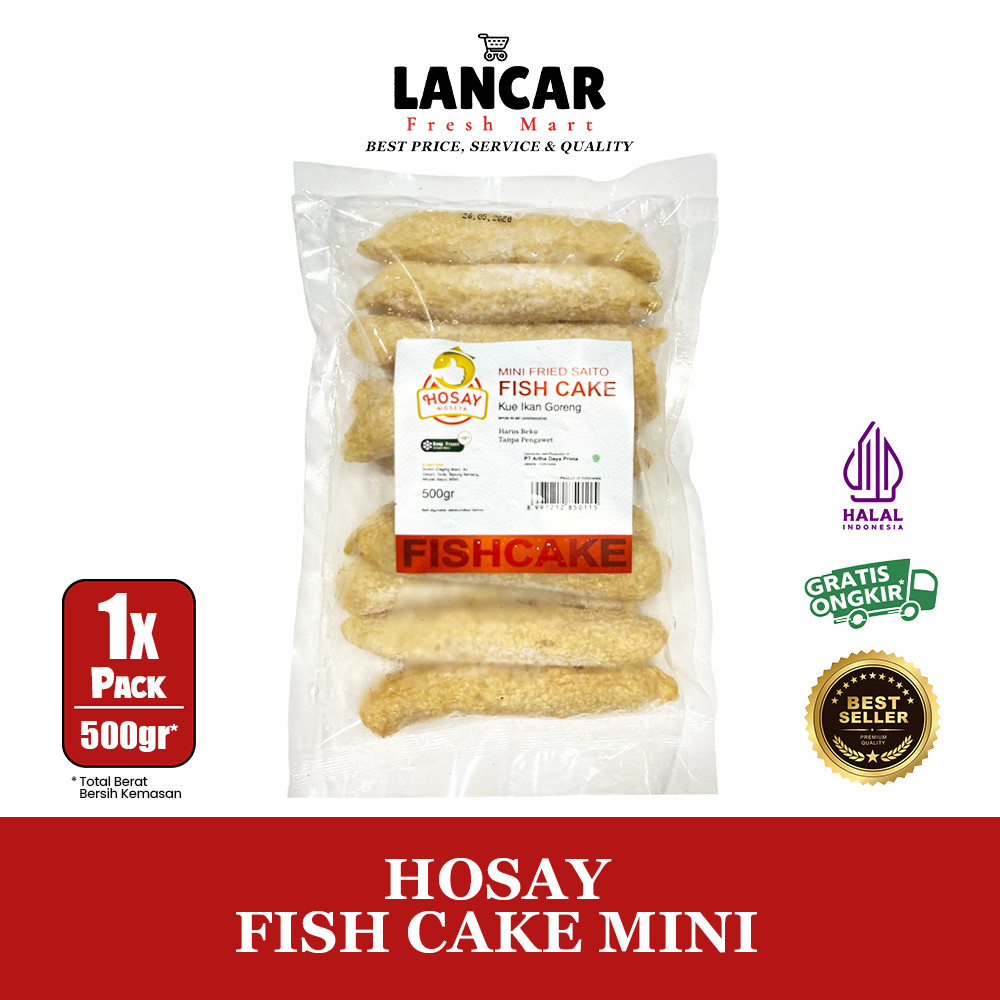 

HOSAY MINI SAITO FISH CAKE 500GR