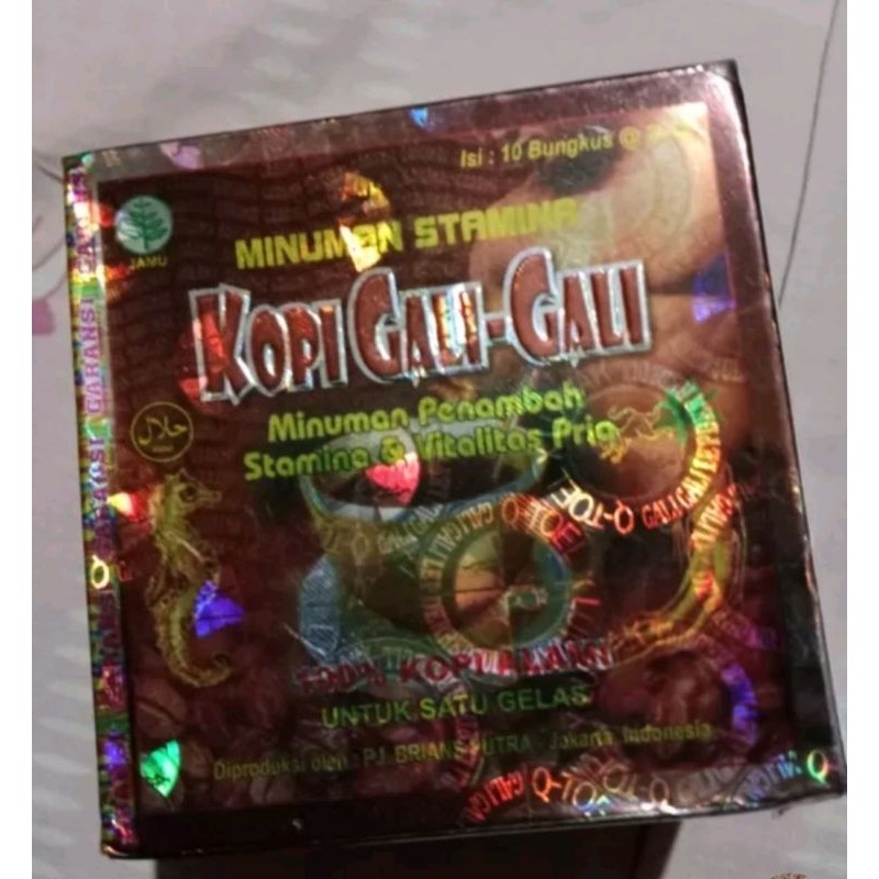 

kopi 1 kotak 10 sachet kopi enak gali²