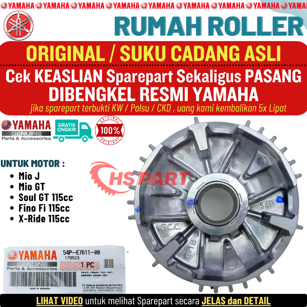 Rumah Roller Mio J Mio Soul GT 115 Mio GT Original Fino Fi 115 X Ride 115 , Rumah Roller Mio J Origi