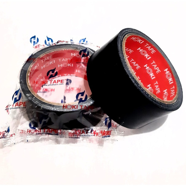

Harga Grosir (1 karton 72 pcs) Lakban Kain hitam Cloth Tape 2inchX48mmX10yard