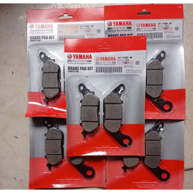 Kampas rem depan yamaha jupiter mio -3c1 (harga per 5 pcs)