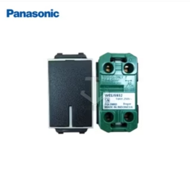 PANASONIC Mata Saklar HOTEL Hitam WESJ5932B Style-e