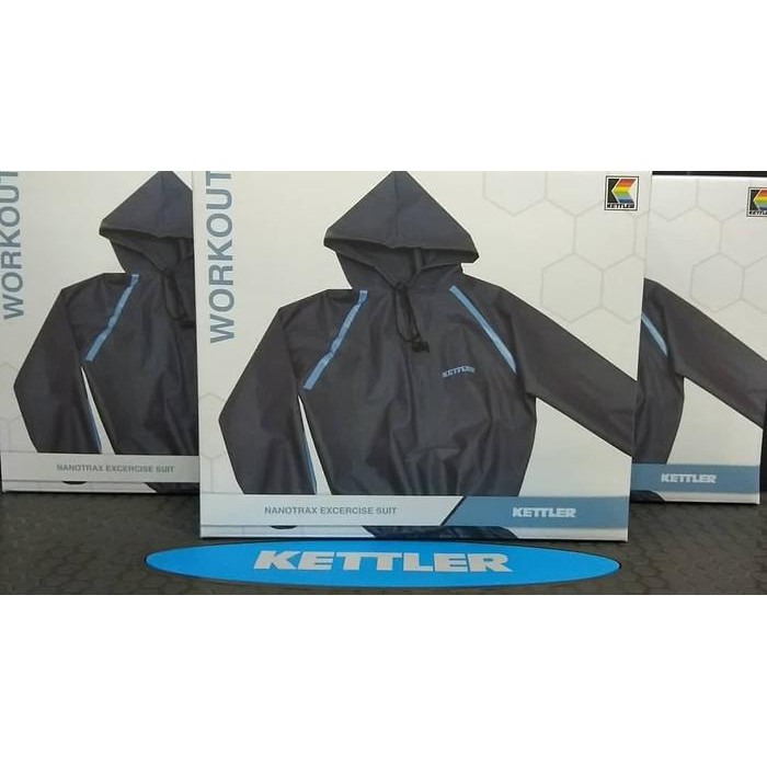 Baju Sauna KETTLER ORIGINAL / Jaket Sauna Kettler / Sauna Suit Kettler - XXXL - XL