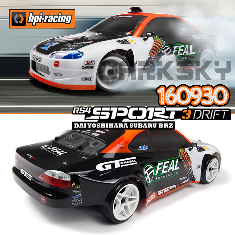 HPI RACING 1/10 160930 Silvia S15 4WD RTR RC Electric Remote Control Model Car Flat Drift Car Adult 