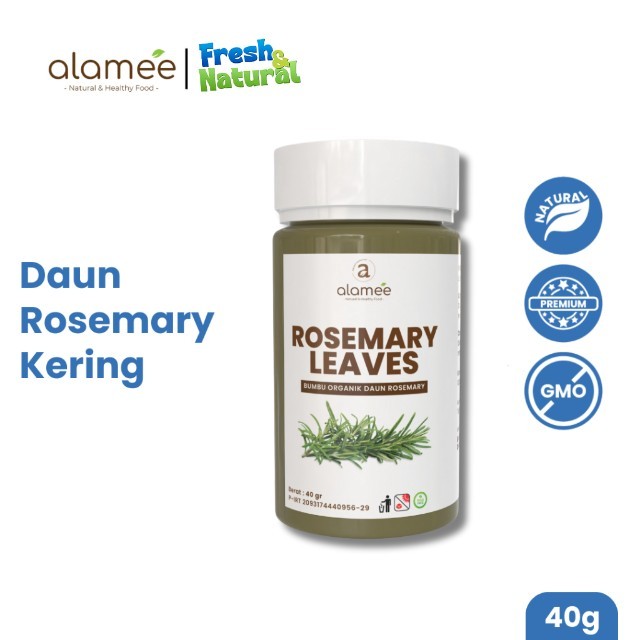

ALAMEE Daun Rosemary Kering Dried Leaves Garnish Murni Asli Tanpa Campuran Bumbu Dapur fresh and natural