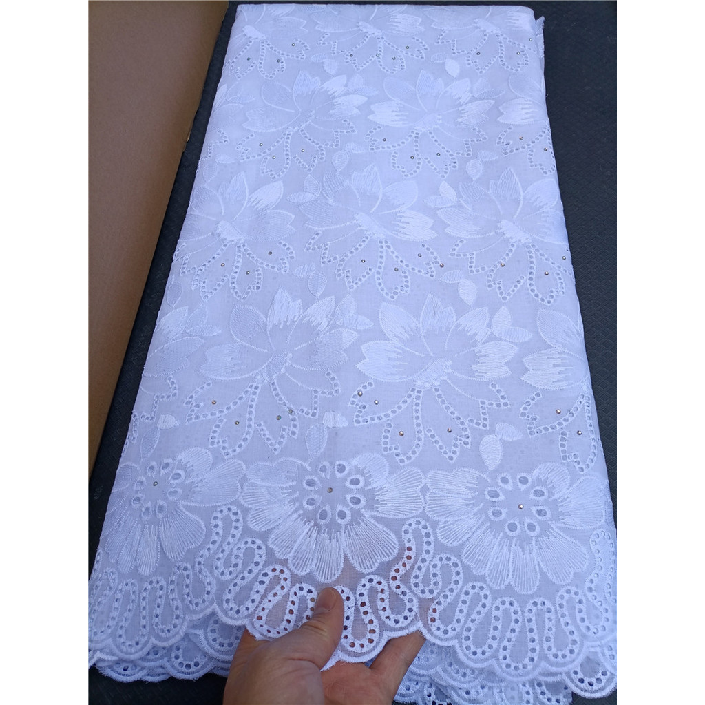 

white lace fabric nigerian fabric 5yrds swiss voile lace in switzerland chapeau mariage femme africaine ankara dress for women