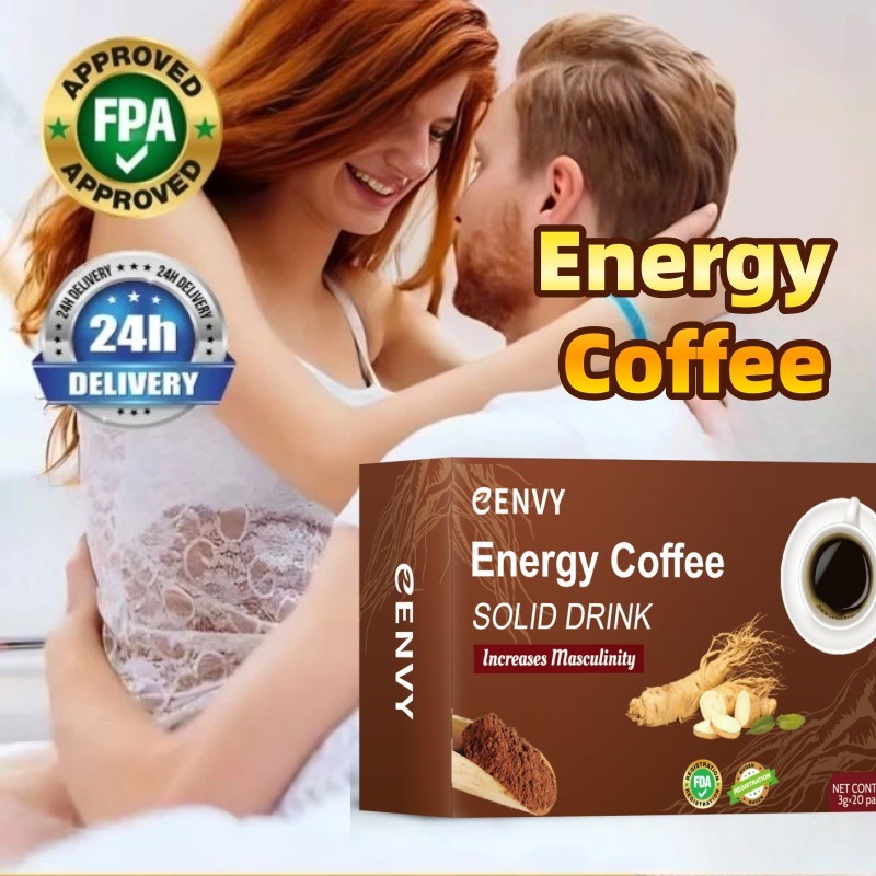 

20 Bags Kopi Hitam Kopi Ginseng dan Tiram Meningkatkan daya tahan tubuh pria Menjadikan lebih kuat dan tahan lama Tanpa efek samping