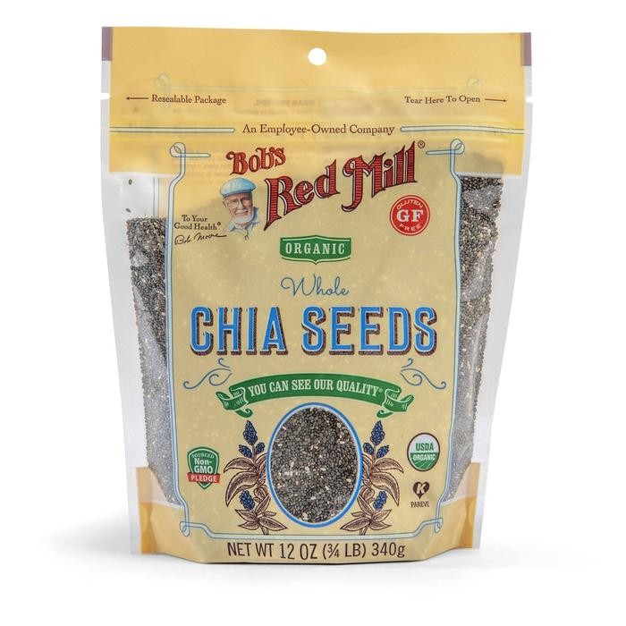 

Bob's Red Mill Organic Whole Chia Seeds 340 gr - 340 gr