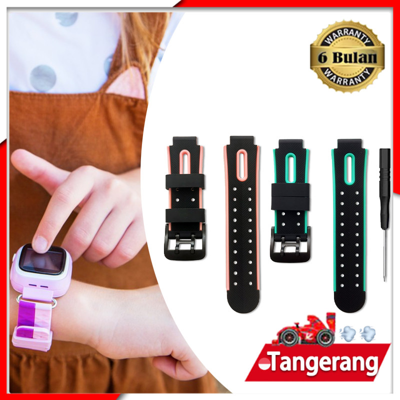Promo Imoo Rubber Silicone Silikon Strap / Tali Jam Tangan / Imoo Phone Watch Strap