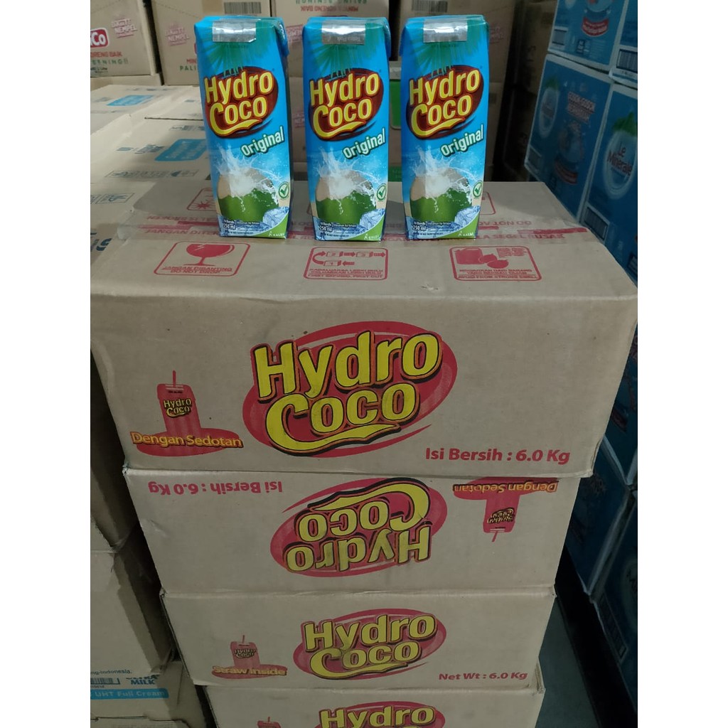 

Hydro Coco Orginal 250ML 1 Dus isi 24 pcs