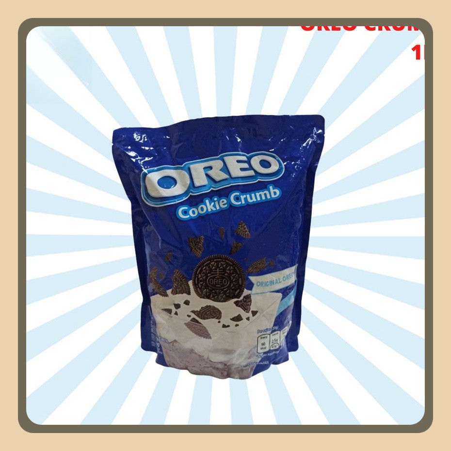 

Oreo Crumbs 1kg Remahan Oreo / Oreo Cacah / Biskuit Oreo